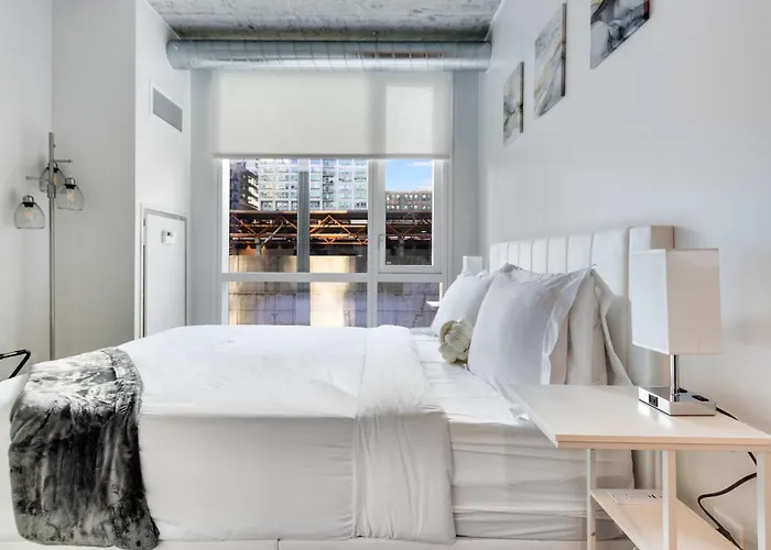 Apartamento South Loop Rooftop With In And Out Parking 4 *